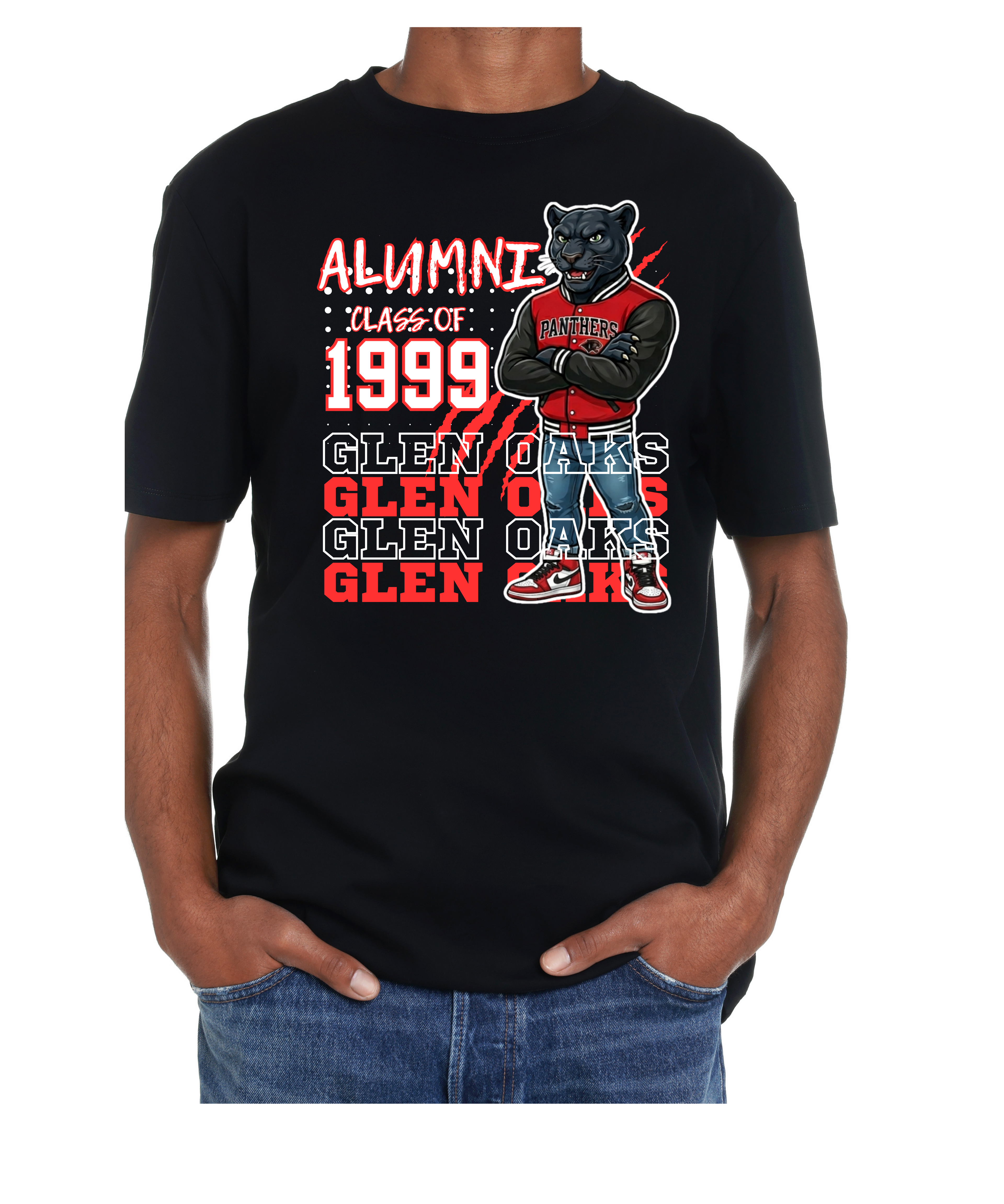 Glen Oaks Panthers Alumni T-Shirt